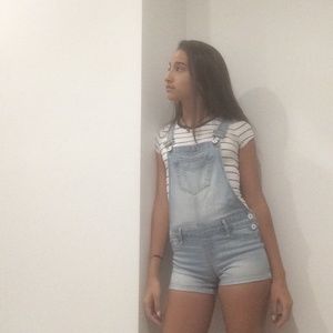 Abercrombie Kids Overall-shorts size 11/12